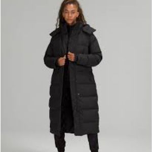 Lululemon Wunder Puff Long Jacket - Size 4